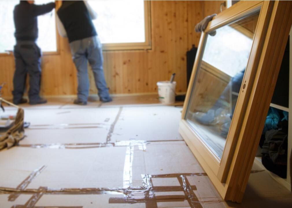 #7. Window replacement (wood)